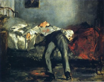 der Selbstmord Eduard Manet Ölgemälde